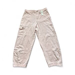 NWT Baby Pink Anthropologie Cargo Pants